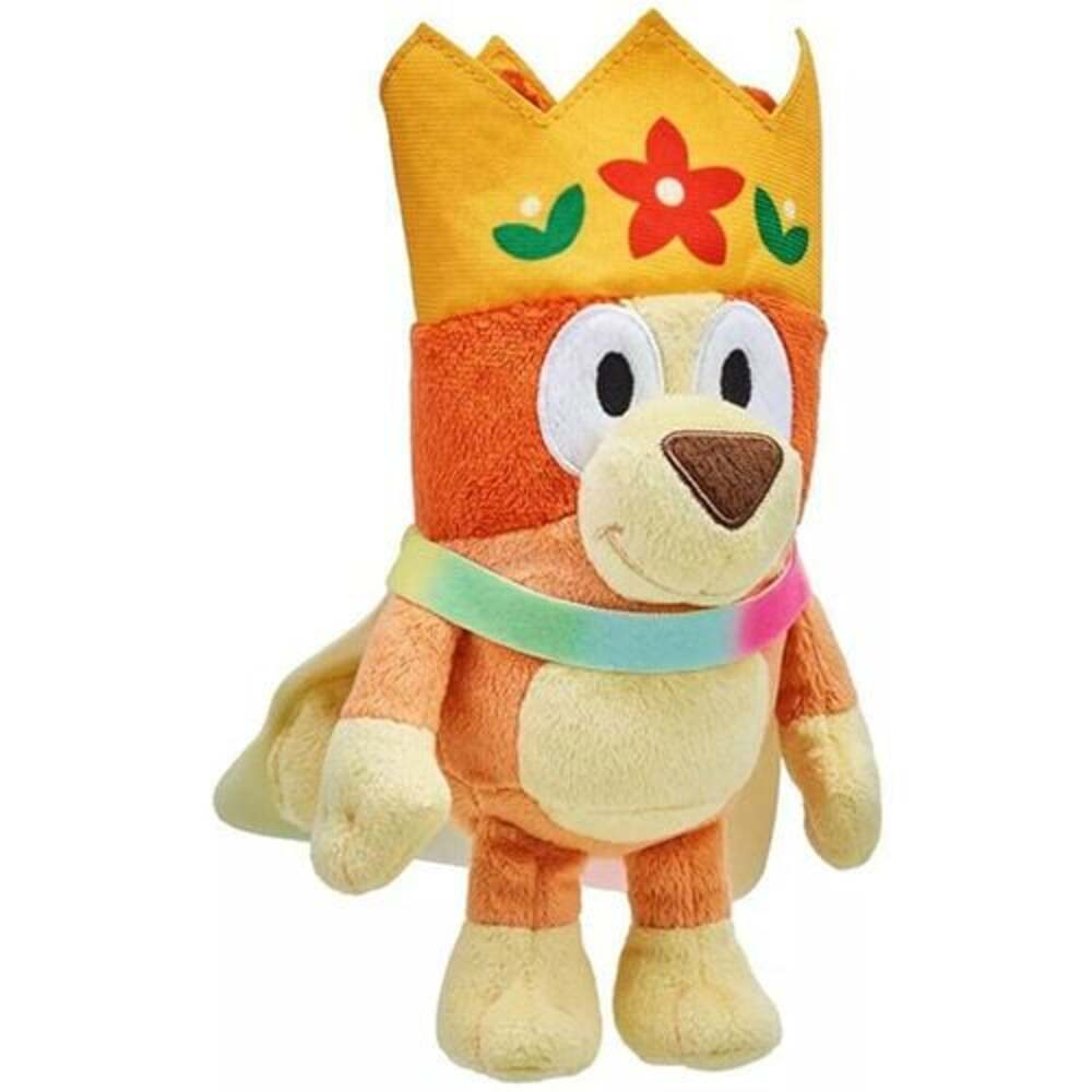 Moose Toys Bluey Bingo Queen 8-inch Plush Stuffed Animal